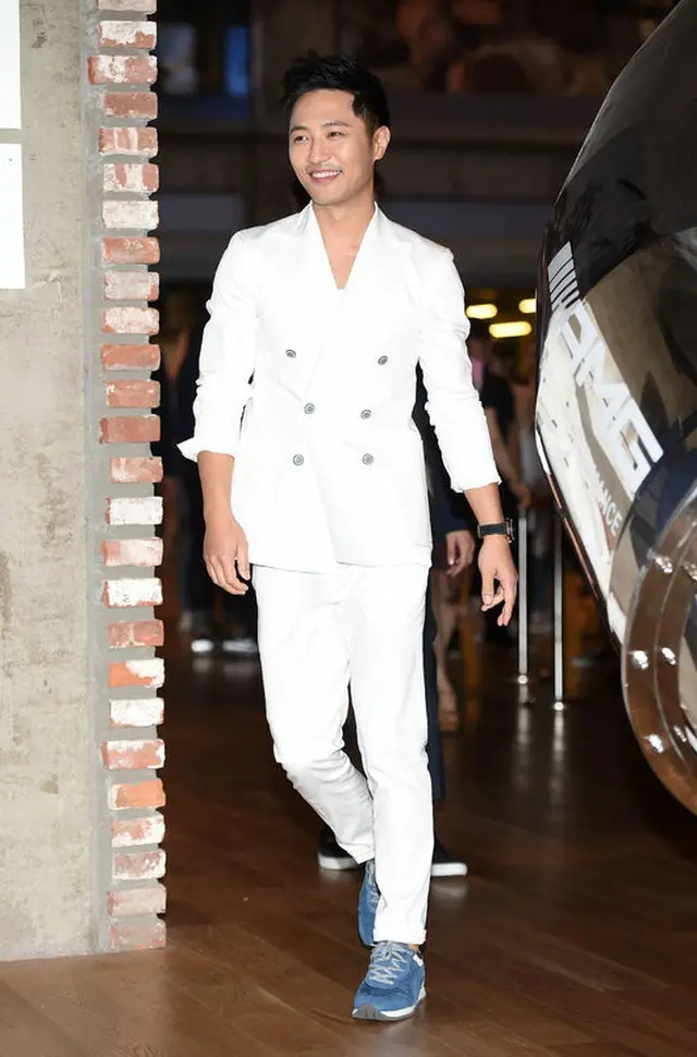 俳優チン・グが第1子となる男児誕生の感想を伝えた。（提供:OSEN）
