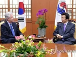 韓国長官　元米国務副長官と会談＝対日関係で「好循環」強調