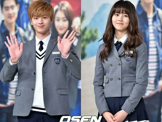先日放送が終了したKBSドラマ「Who are you－学校2015」で、若々しいロマンスで視聴者をときめかせた「BTOB」ソンジェとキム・ソヒョンが再会した。（提供:OSEN）