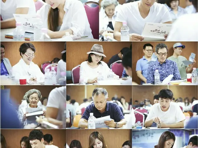韓国KBS2週末ドラマ「お願い、ママ」を通して”家族”として集結する俳優、スタッフらが全員参加し、初の台本読みが公開された。