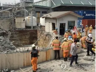 化学工場で爆発事故　４人死亡・１人不明＝韓国
