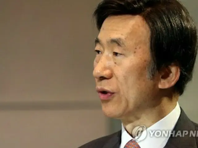講演する尹長官＝９日、ソウル（聯合ニュース）