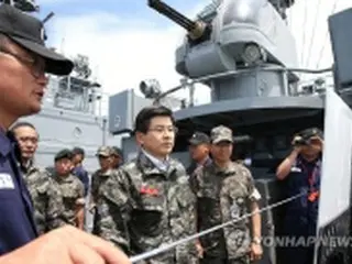 韓国首相が軍部隊初視察　北朝鮮近くの延坪島へ