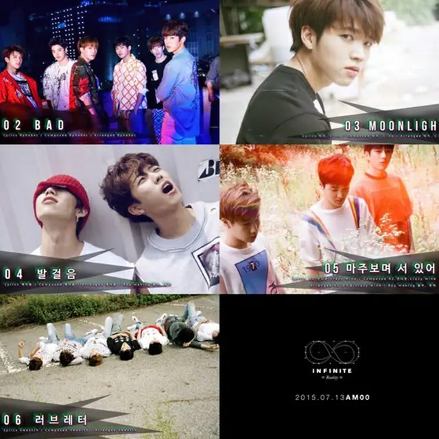 人気グループ「INFINITE」が、5thミニアルバム発売を前に全7曲のハイライトが入ったプレビュー映像を公開した。（提供:OSEN）