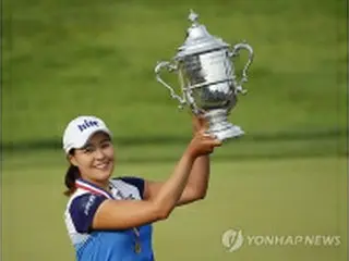 メジャー初出場の韓国・田仁智　全米女子ＯＰゴルフ優勝