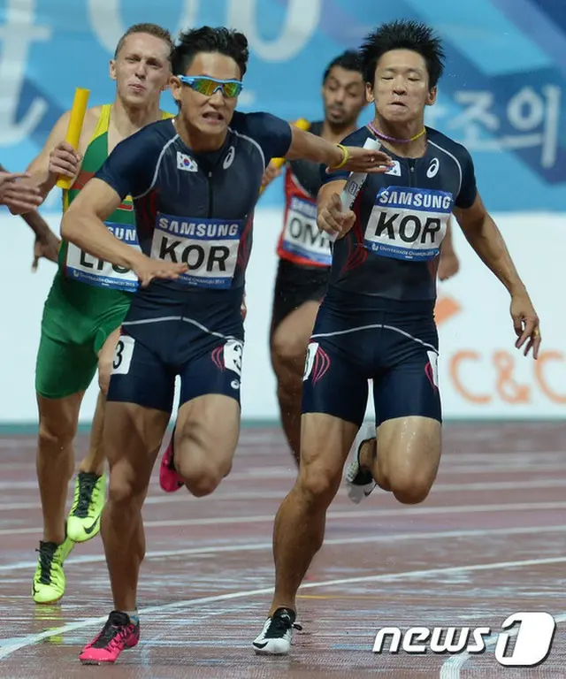 韓国が2015光州（クァンジュ）ユニバーシアード（光州U大会）で金メダル47個、銀メダル32個、銅メダル29個を獲得し、総合1位となった。（提供:news1）