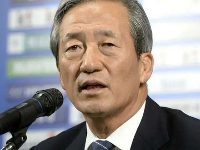 チョン・モンジュン（鄭夢準、63）大韓サッカー協会名誉会長が次期国際サッカー連盟（FIFA）会長選に出馬する意向を示した。（提供:news1）
