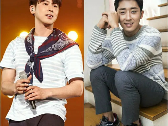 韓国のアイドルグループ「東方神起」のユンホ（29）が入隊した。親友で俳優のソン・ホジュン（31）は訓練所の前まで彼を見送り“特別な思いやり”を誇った。（提供:OSEN）