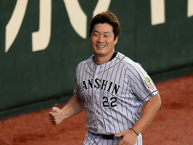 阪神の守護神オ・スンファン（呉昇桓）が久しぶりに三者凡退で完ぺきなセーブを披露した。（提供:OSEN）