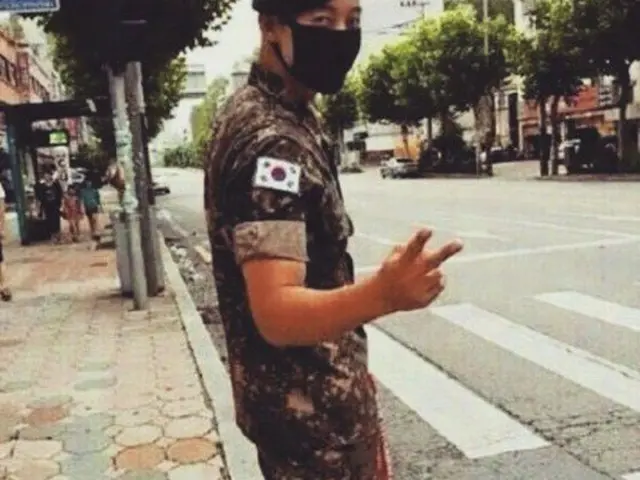 現在兵役中の韓国俳優兼歌手キム・ヒョンジュン（29）の近況がとらえられ、話題だ。（提供:news1）