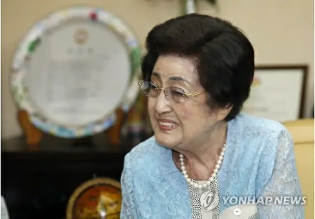 李姫鎬氏＝（聯合ニュース）
