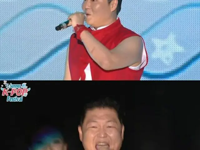 韓国歌手PSY（サイ/37）がデビュー15年目の“ワールドスター”らしい華やかなステージを披露した。（提供:OSEN）