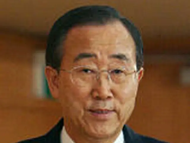次期国連事務総長単独候補となった潘基文長官＝9日、ソウル（聯合）