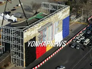 光化門移転に向け解体開始、着工前に式典を開催