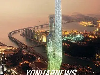 釜山の106階建てビル、建築デザインが確定