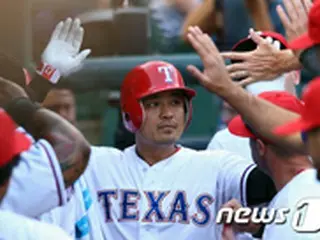 レンジャーズのチュ・シンス、2塁打1打点の活躍＝チームは4連勝