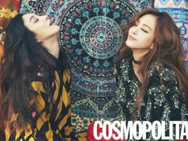 韓国女優チョン・リョウォンとハン・イェスルが“親友グラビア”撮影をおこない話題を集めている。（提供:news1）