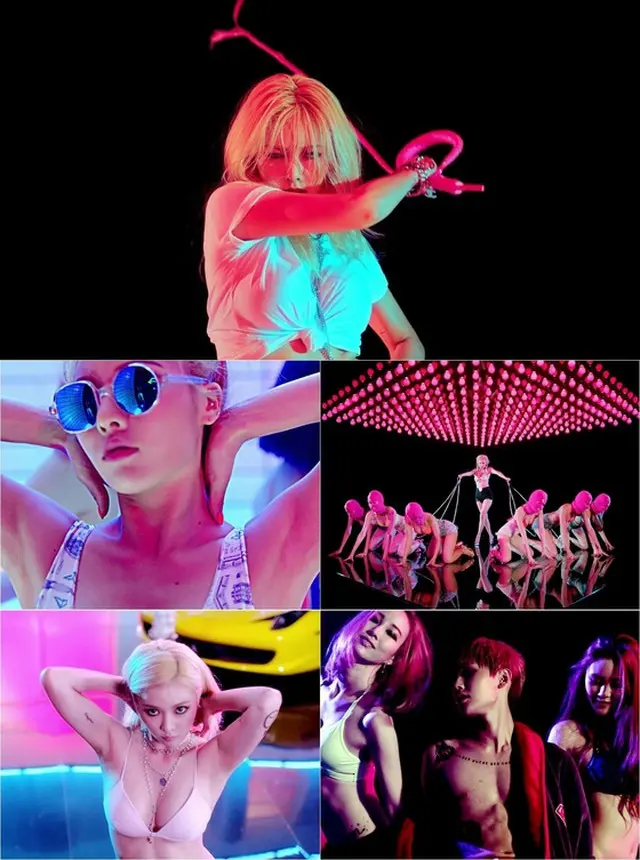 ヒョナ（4Minute）の新曲「イケてるから」ミュージックビデオ（MV）ティーザーが公開された。（提供:news1）