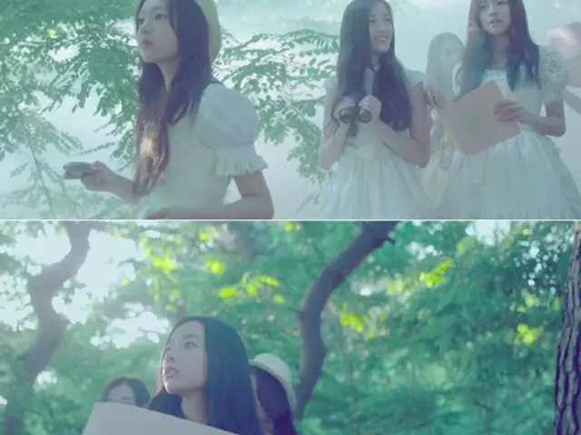 「KARA」の妹グループ「APRIL」が、初のミニアルバム・タイトル曲のミュージックビデオ（MV）トレーラー映像を公開した。（提供:news1）