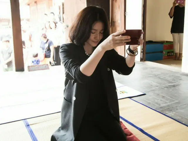 韓国女優イ・ヨンエが、新ドラマ「師任堂、the Herstory」（以下、師任堂）のヒットを祈願した。（提供:news1）
