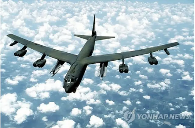米軍の戦略爆撃機Ｂ５２＝（聯合ニュース）