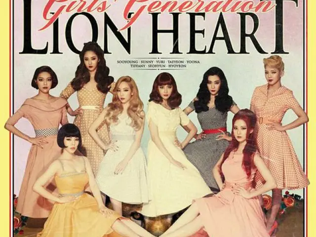 「少女時代」の新曲「Lion Heart」が「ザ・ショー」で初めて1位を獲得した（提供:OSEN）