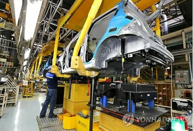 自動車生産工場（資料写真）＝（聯合ニュース）