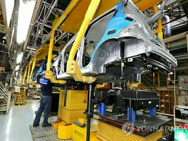 自動車生産工場（資料写真）＝（聯合ニュース）