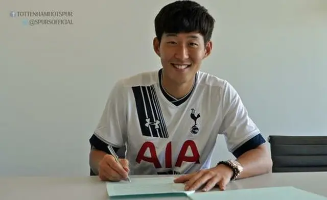 ソン・フンミン（23、トッテナム・ホットスパーFC）が今夏の英プレミアムリーグ（EPL）移籍金額9位に名を残した。