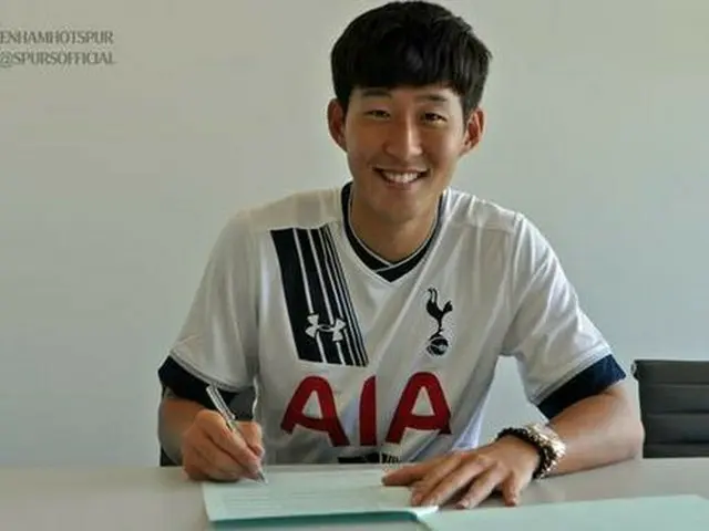 ソン・フンミン（23、トッテナム・ホットスパーFC）が今夏の英プレミアムリーグ（EPL）移籍金額9位に名を残した。