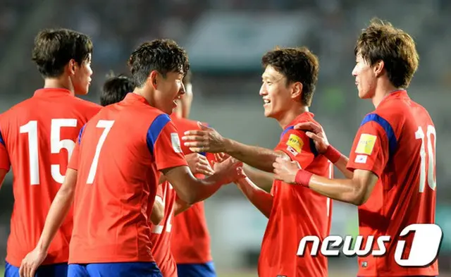 サッカー韓国代表・シュティーリケ号がラオスを相手にゴールラッシュを決め、2018年ワールドカップ（W杯）ロシア大会に向け、好調だ。