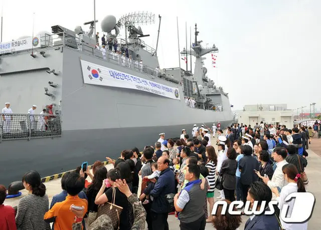 来月、横須賀で開催される日本の海上自衛隊の国際観艦式に韓国海軍の韓国型駆逐艦（KDX-II）が参加することがわかった。（提供:news1）