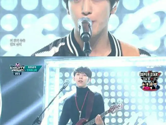 音楽番組「M COUNTDOWN」より（提供:OSEN）