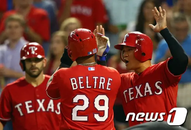 テキサス・レンジャーズ所属のチュ・シンス（33）が「今月の選手賞」を受賞した。