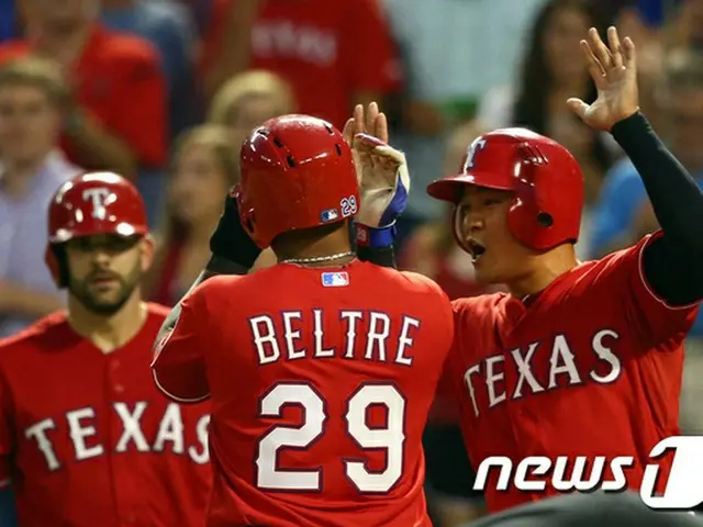 テキサス・レンジャーズ所属のチュ・シンス(33)が「今月の選手賞」を受賞した。