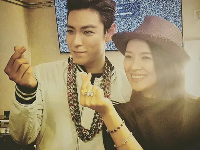 人気グループ「BIGBANG」のT.O.Pと、中国女優チャン・ツィイーが会ったことがわかった。（提供:OSEN）