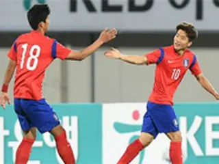 “リュ・スンウ先制ゴール”韓国五輪代表チーム、豪州に2-1勝利… 強化試合2連勝