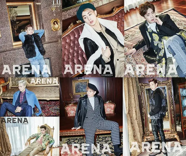 韓国アイドルグループ「GOT7」が強烈な男性美を披露した。（提供:OSEN）