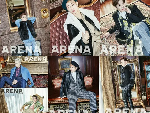 韓国アイドルグループ「GOT7」が強烈な男性美を披露した。（提供:OSEN）