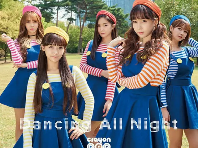 韓国ガールズグループ「CRAYON　POP」が来月18日、日本で2枚目となるシングル「Dancing All Night」を発表する。（提供:OSEN）