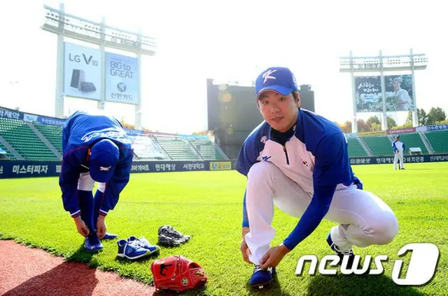 韓国野球代表チームのエース、キム・グァンヒョン（SK）が「2015世界野球ソフトボール連盟（WBSC）プレミア12」出場に対する強い自信を見せた。（提供:news1）