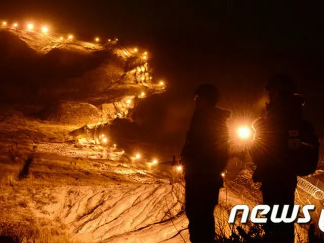 29日、韓国の西部戦線最前線で警戒勤務をしていた兵士が手投げ弾爆発で死亡する事故が発生した。（提供:news1）