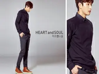 「2AM」ジヌン、アパレルブランド”HEART and SOUL”2015F/Wモデルに抜てき