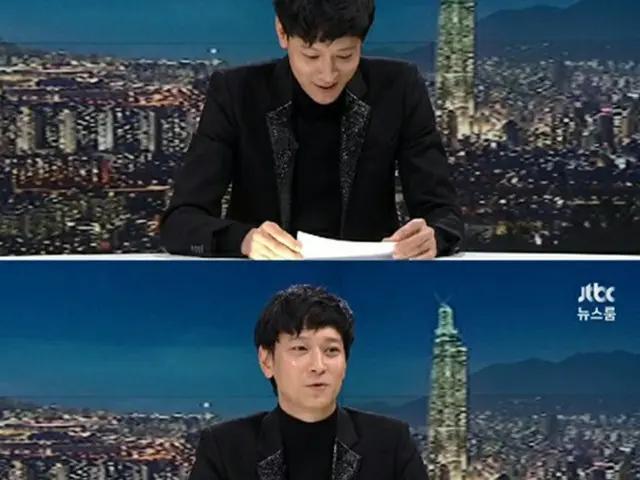 俳優カン・ドンウォンが11年ぶりに生放送の番組に出演し、天気予報を伝えた。（提供:OSEN）