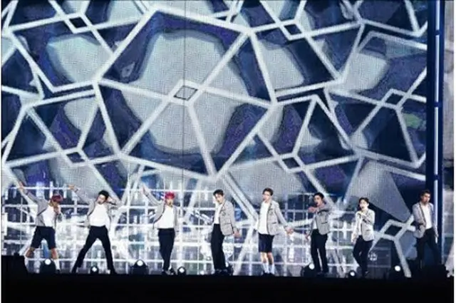 EXOの公演もよう＝（聯合ニュース）