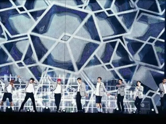 EXOの公演もよう＝（聯合ニュース）