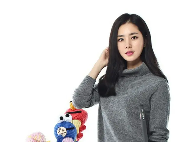韓国女優ハン・チェアがキャラクターゴルフブランドの新しいミューズに抜てきされた。（提供:news1）