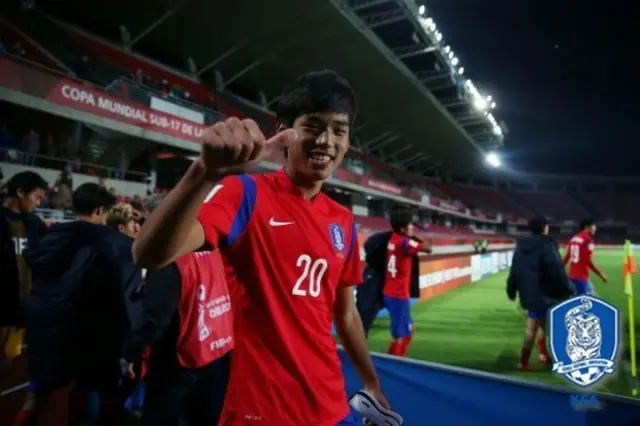 2015 FIFAチリ17歳以下（U-17）ワールドカップで、韓国代表をベスト16に導いたオ・セフン（16）のゴールが同大会”最高のゴール”候補にノミネートされた。（提供:news1）