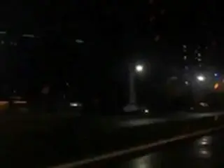 日本人が撮影した平壌は真っ暗　厳しい電力事情を反映か