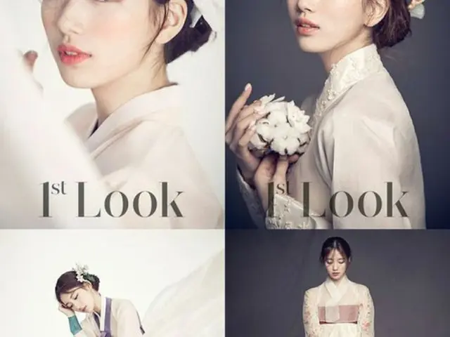 韓国映画「桃李花歌」が美しい韓服を着て魅惑的でエレガントな魅力を表現したスジのグラビアを18日、公開した。（提供:OSEN）